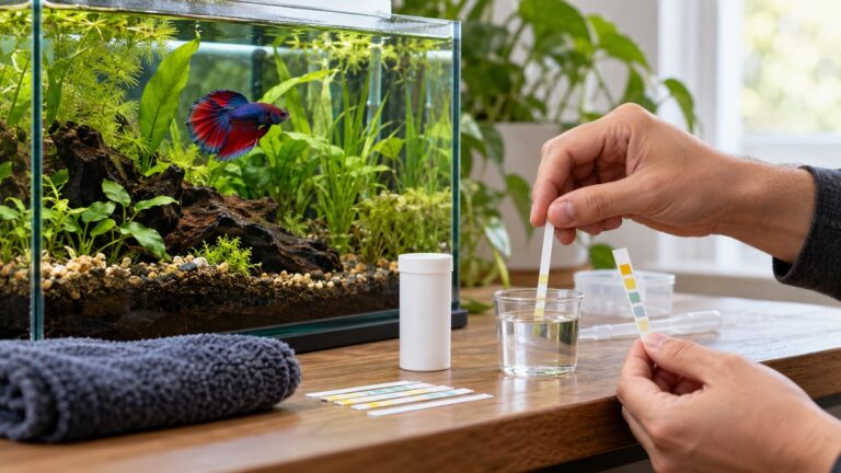 Ammonia Test Strips: What Ammonia in Betta Tank Water Means