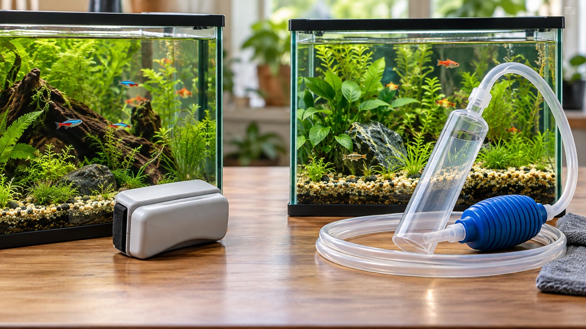 Aquarium cleaners tetra vs aqueon
