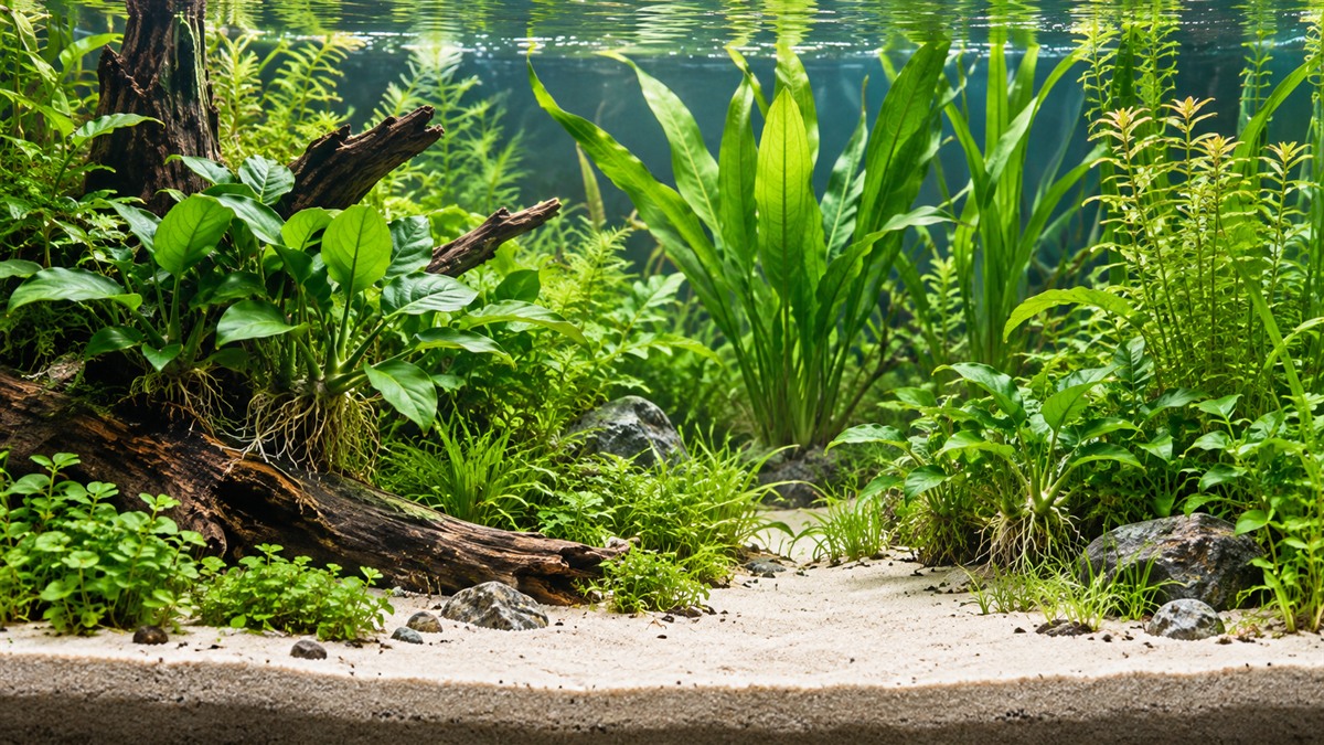Aquarium plants that do well in sand