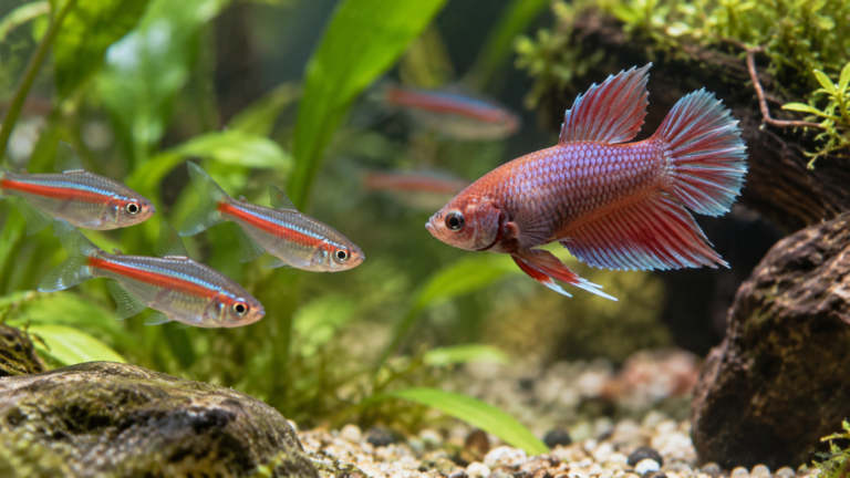 Are Female Bettas Aggressive to Other Fish?