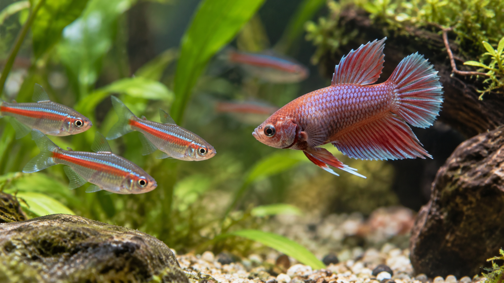 Are Female Bettas Aggressive to Other Fish?
