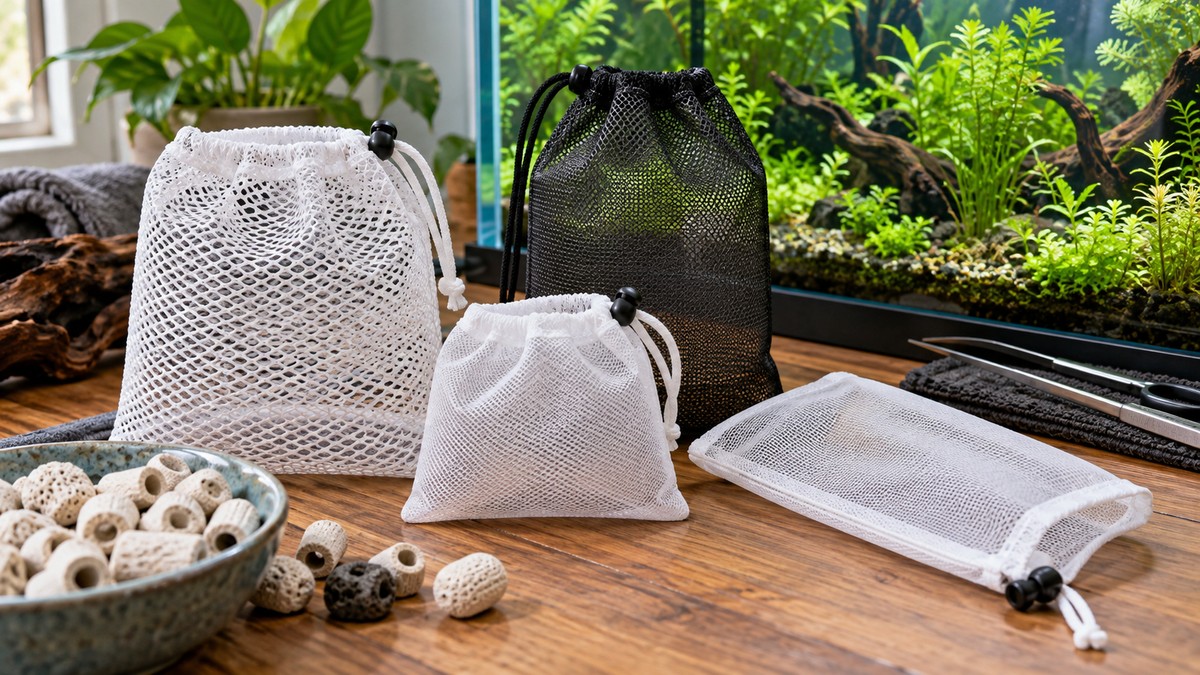 Best Aquarium Filter Media Bags: 4 Empty Mesh Bags Compared