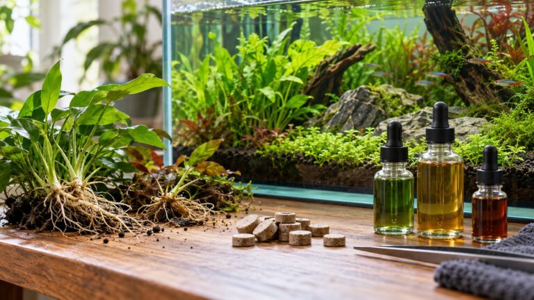 Best Aquarium Plant Fertilizer: Root Tabs vs Liquids, Nine Listings Compared