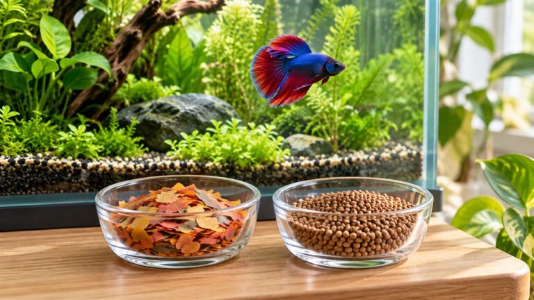 Best betta flakes or pellets