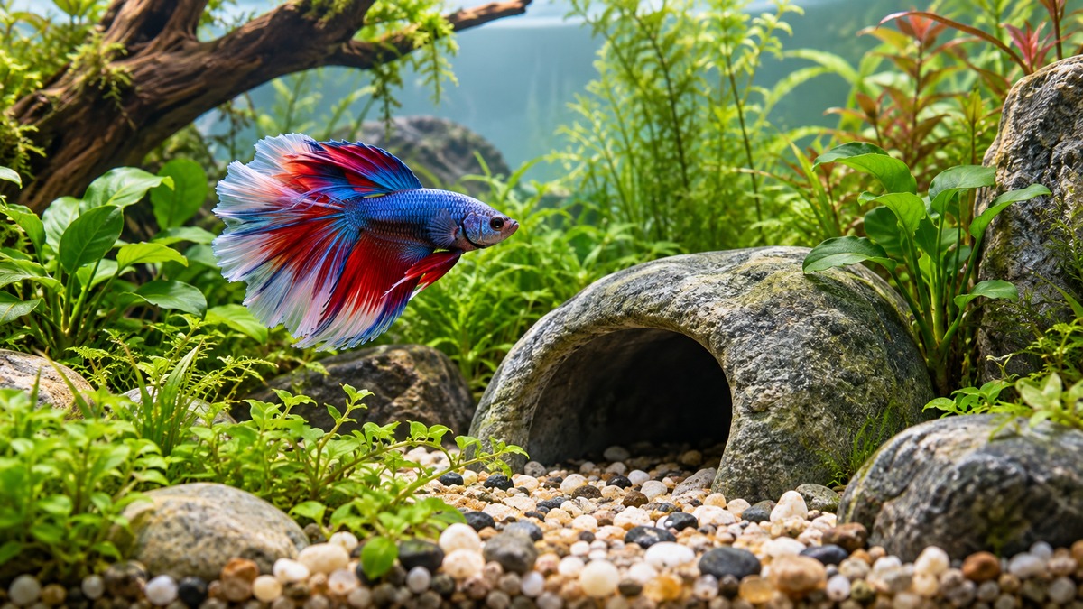 Best betta rock cave