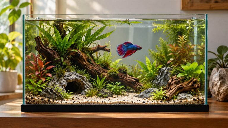 Betta fish tank decor ideas