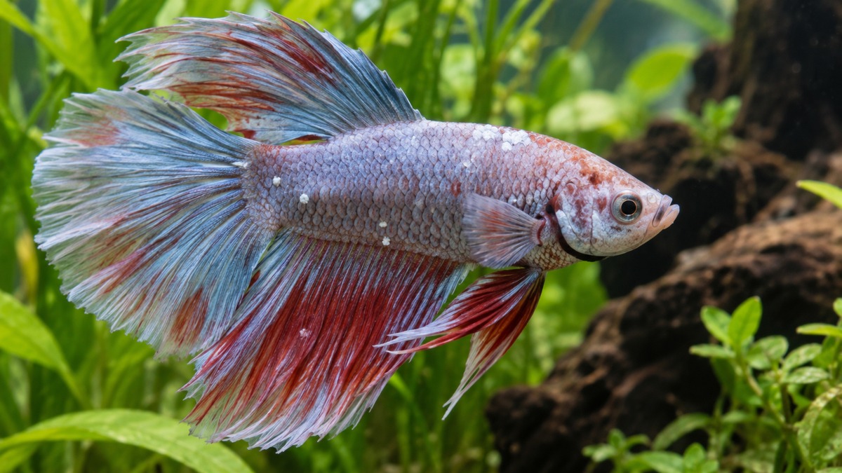 Betta Fish White Spots, Fuzz, or Pale Color: What It Means