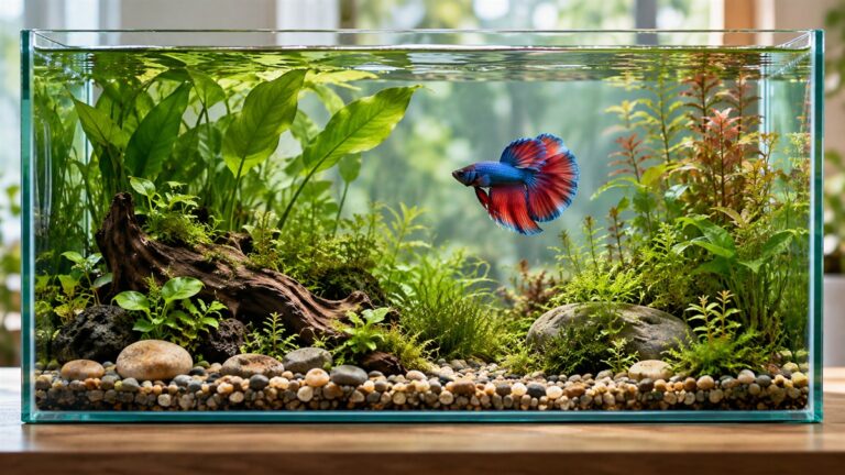 Betta tank no filter