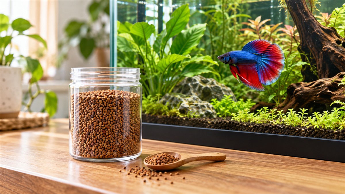Bug bites betta food