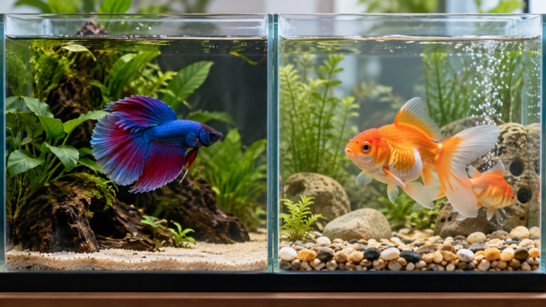 Can Betta Fish Live With Goldfish?