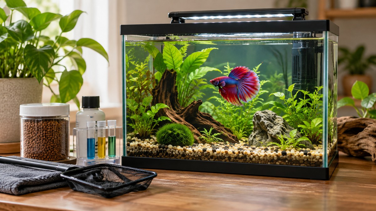 Caring for Betta Fish: A Beginner Setup Guide