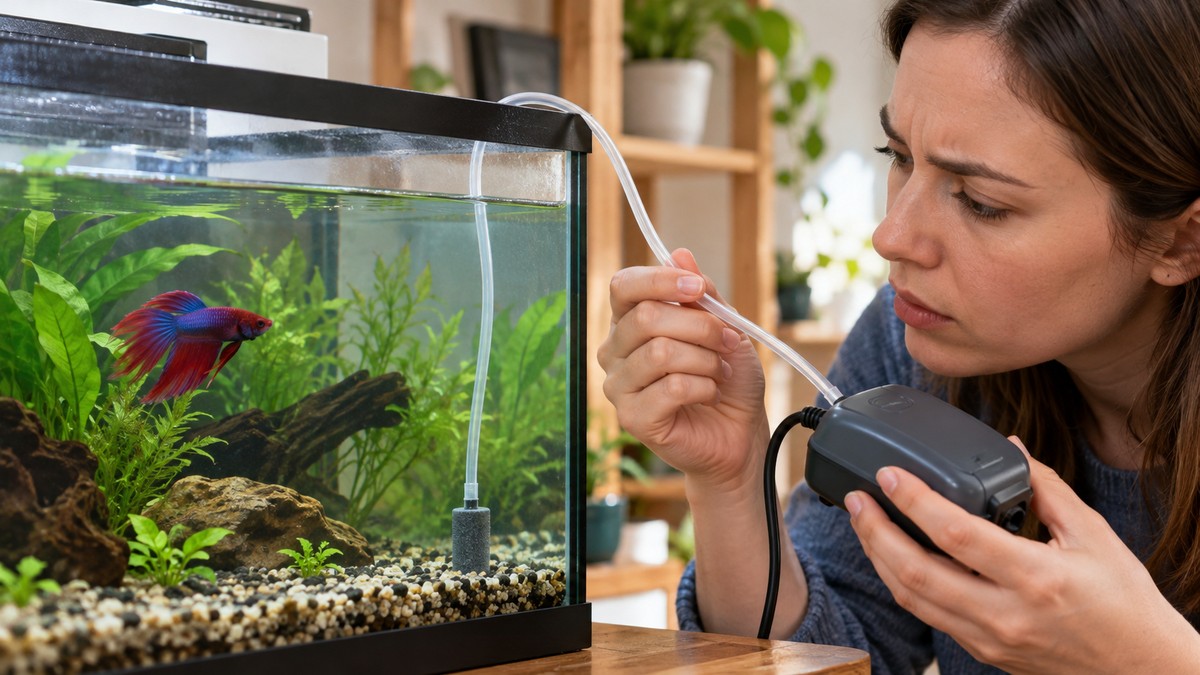 Fish Tank Air Pump Not Making Bubbles: What to Check First