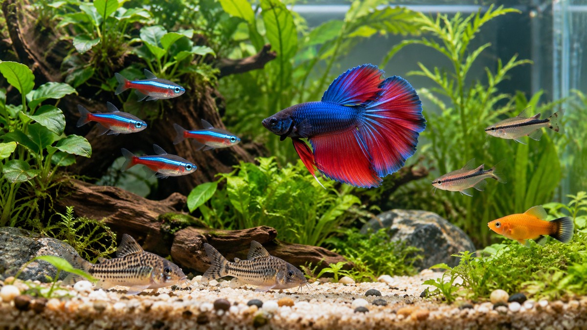 Fish That Go With Betta: Tankmate Compatibility Guide