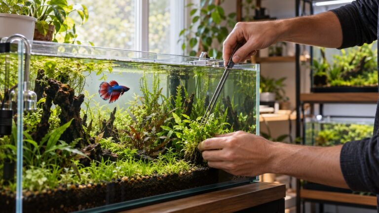 Fishkeeper aquarium