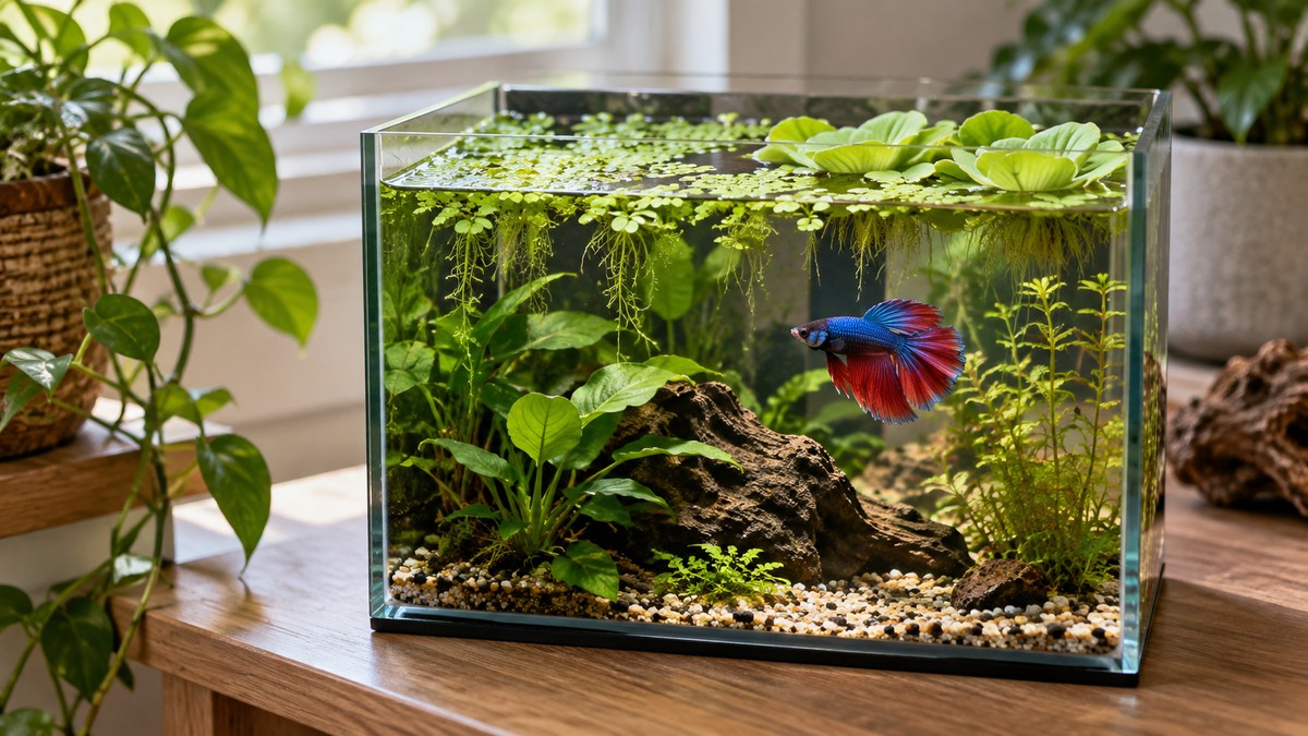 Best Floating Plants for a Small Betta Tank Setup