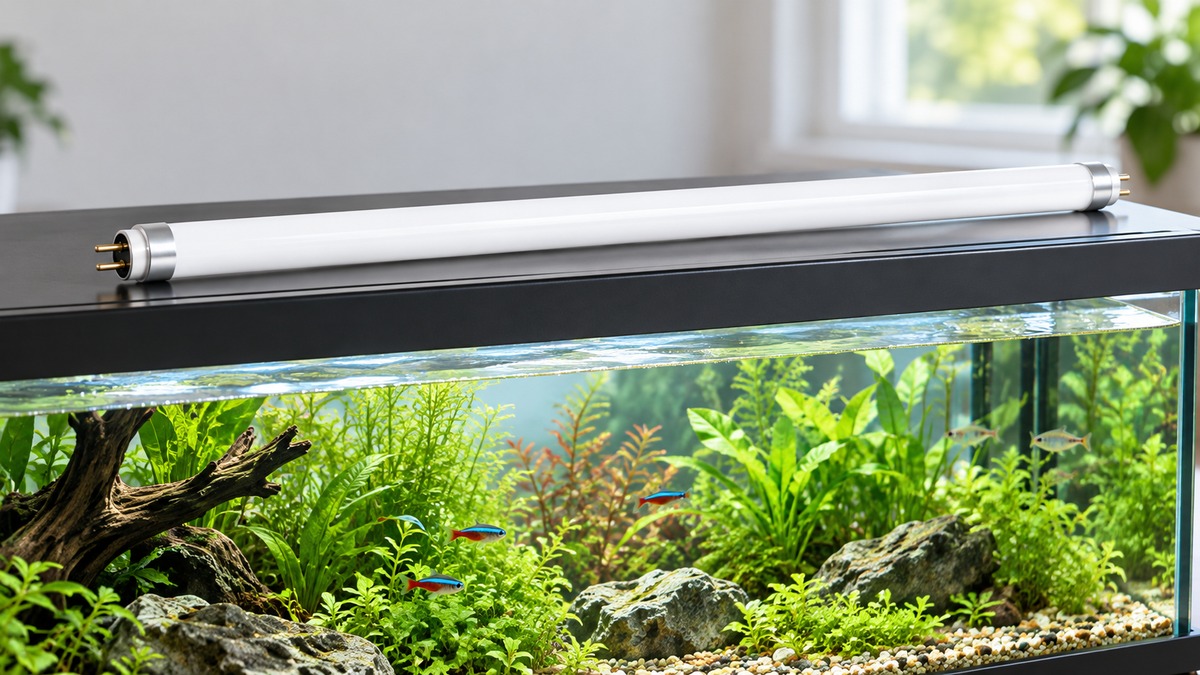 Flyercatch 18inch f15t8 d daylight 15w fluorescent bulb aquarium review