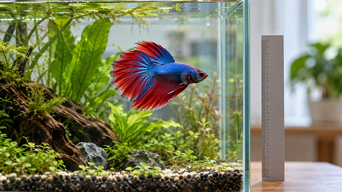 How big can a betta fish get