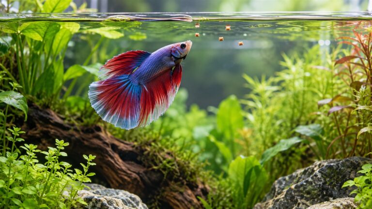 How many pellets to feed a betta