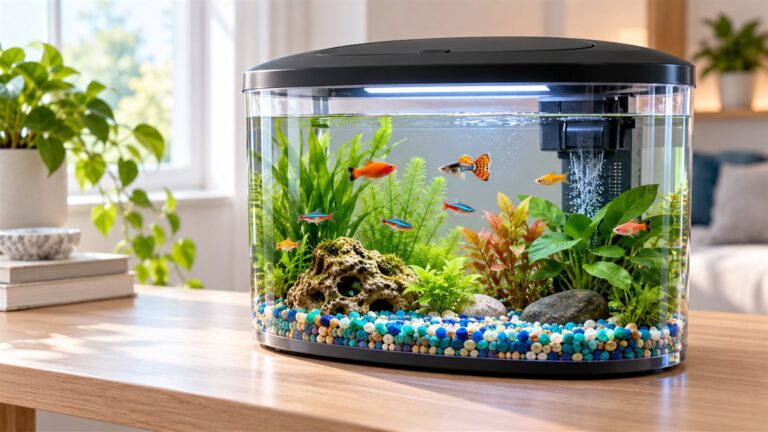 Koller products plastic 6 gallon aquaview 360 aquarium kit for tropical fish review