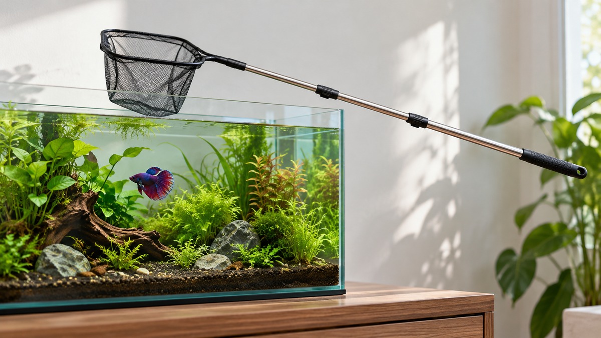 Pawfly pawfly aquarium fish net with extendable 9 24 inch long hand review