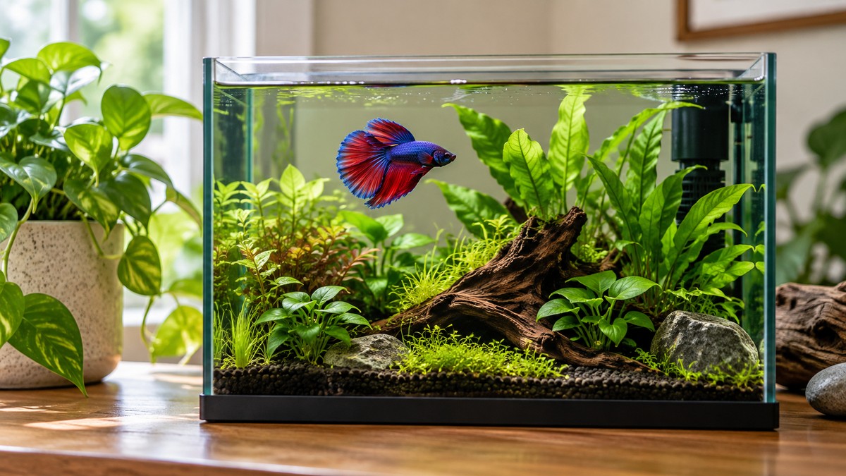 Best Real Aquarium Plants for Beginner Betta Tanks