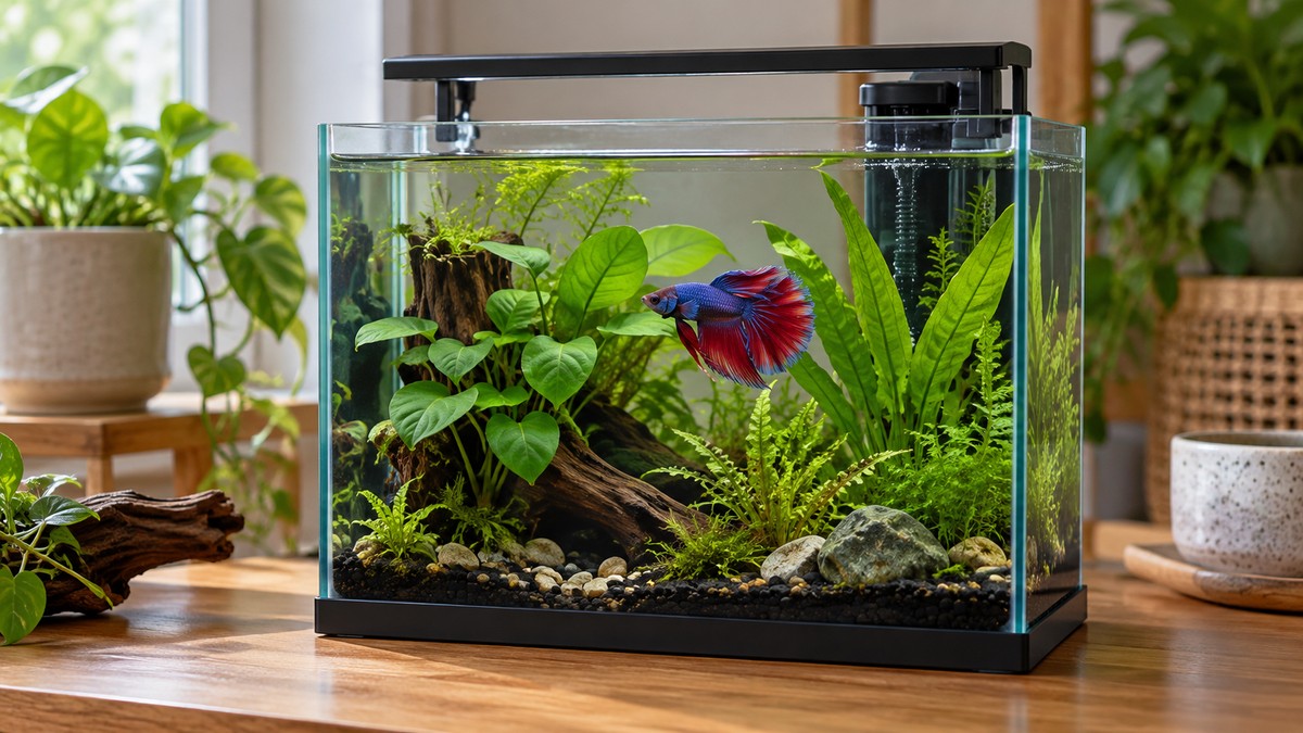 Best Realistic Aquarium Plants for Small Betta Tanks