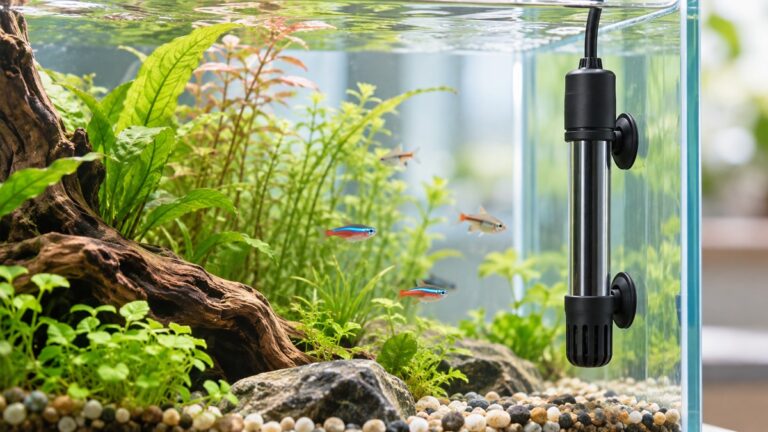 Seaoura small aquarium heater 50w fish turtle review