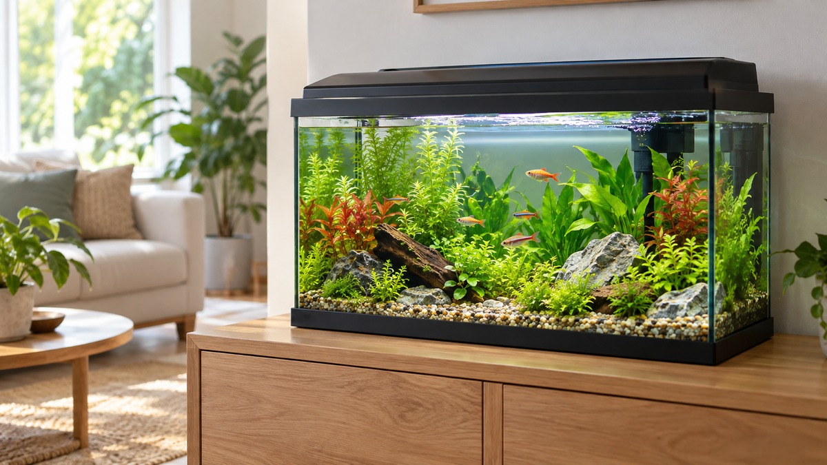 Tetra colorfusion 20 gallon complete aquarium kit review