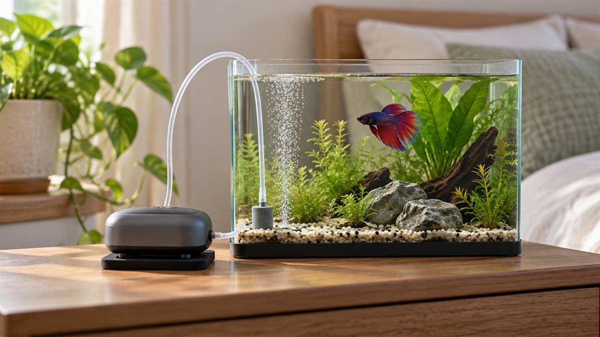 Ultra quiet fish tank air pump