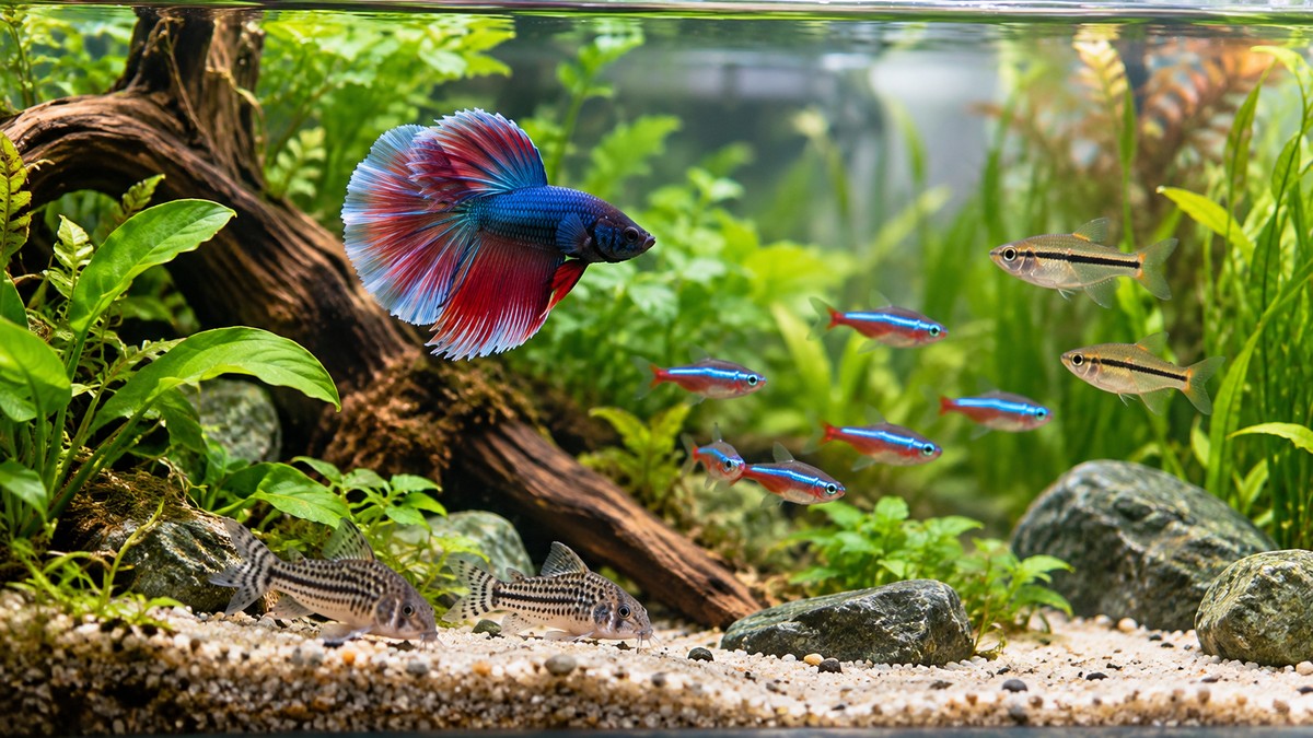 What Fish Go Good With Bettas? Tankmate Guide