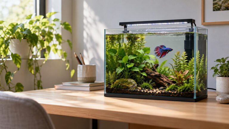 Aquarium light for 5 gallon tank