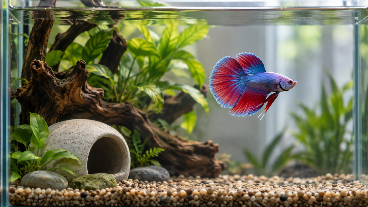 Best betta tank decor