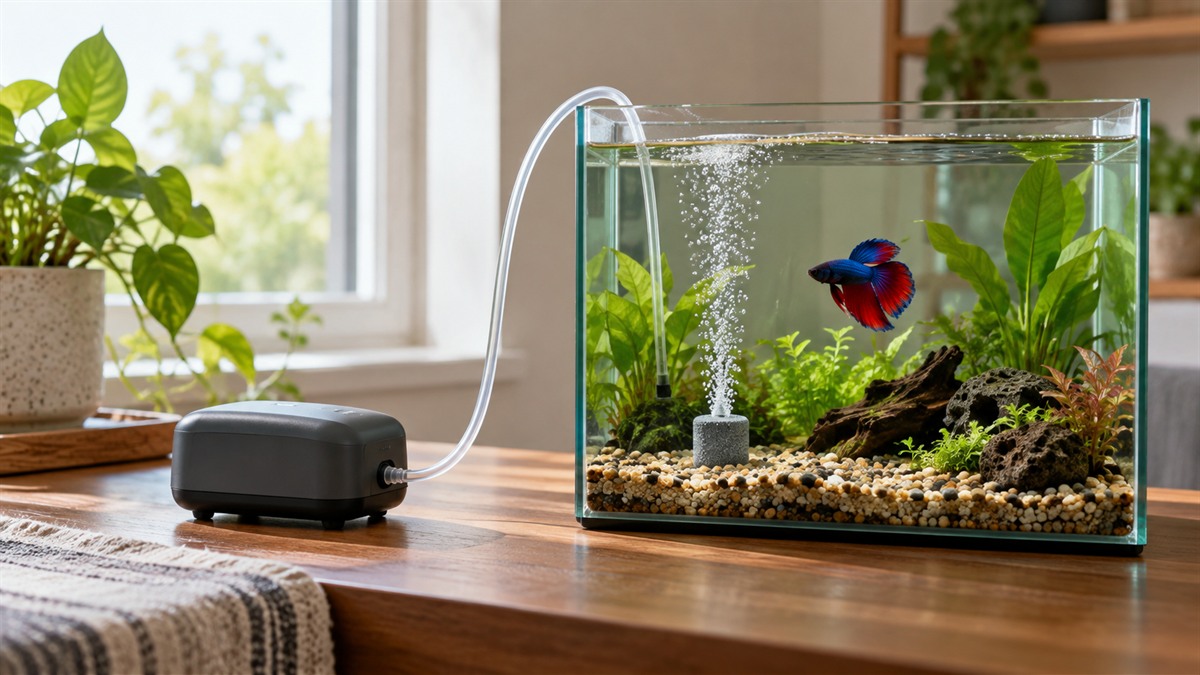 Betta fish pump